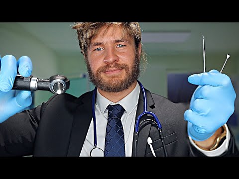 Nicest Doctor Ear Examination (Check-up & Clean ) [ASMR]