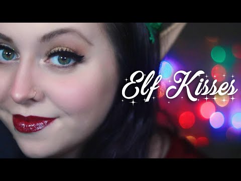 🕊️ ASMR | Cozy Fireside Elf Kisses! 🎁💋