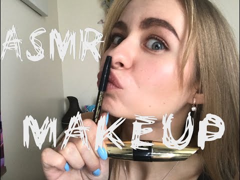 ASMR/АСМР Сделаю тебе макияж|Ролевая игра|Makeup for you|Roleplay