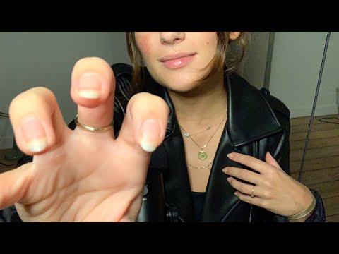 ASMR | Fabric Sounds With Hand Movements | Different Jackets And Materials