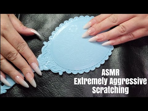 ASMR Extremely Aggressive Scratching-No Talking (Lo-fi)
