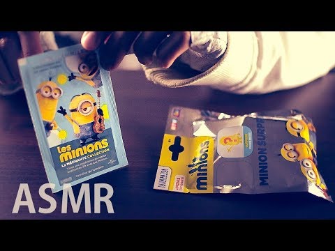[ASMR] Unwrapping Minions (Cards & Blind Bags Figures) - NO TALKING