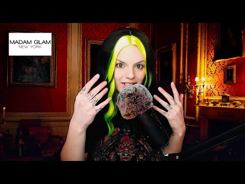 ASMR Vampire Does Her Nails with Madam Glam | Tapping | Packaging | Mouth Sounds