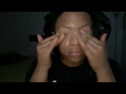 ASMR Get Unready With me ( Makeup Removal / Bedtime Routine )