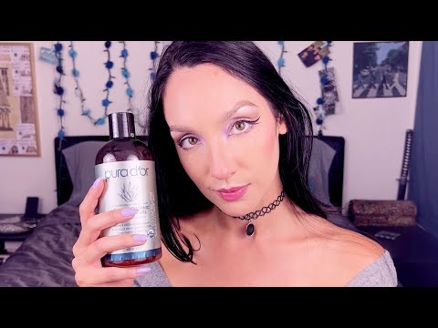 ASMR - Giving You A Massage Roleplay | Oil Lotion Sounds | Hand Movements | Personal Attention