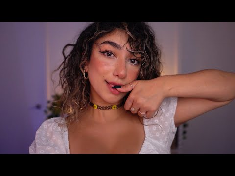 ASMR • plucking and spit painting away your dirty negative energy