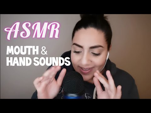 [ASMR] Fast and Aggressive Mouth Sounds and Hand Sounds🤤🙌🏼 | Hang Out With Me (One Take)😇
