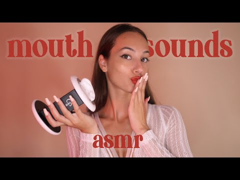 ASMR Mouth Sounds with Soft and Gentle Kisses 💋 4K Intense Tingles 🥰