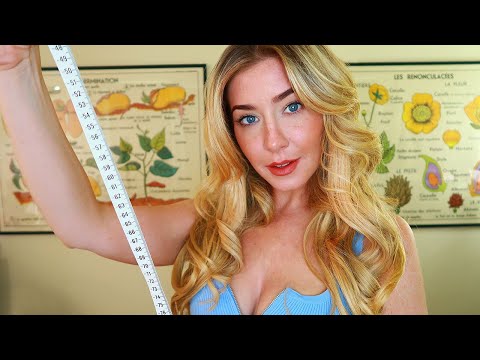 ASMR PLEASANTLY UNPREDICTABLE MEASURING YOU (But it's still super tingly)