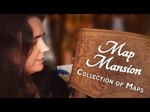 A Return to the Map Mansion to Explore Maps ASMR