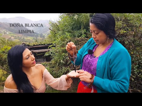 DOÑA BLANCA - Spiritual cleansing (limpia) - Massage, ASMR