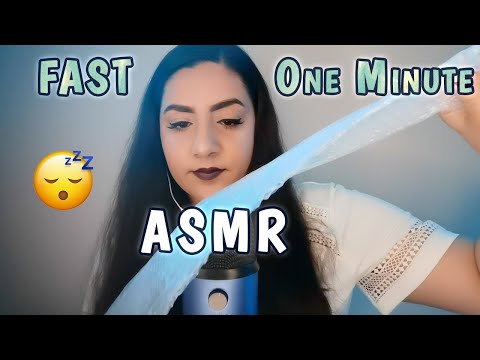 ONE MINUTE  FAST ASMR with Fast Cuts