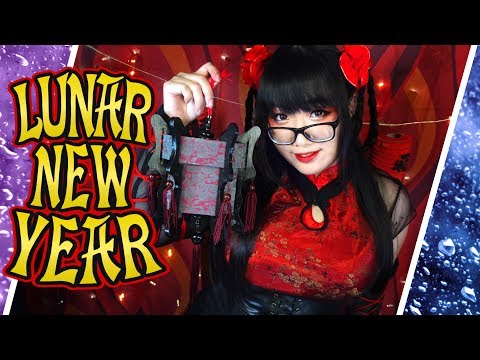 ASMR Chinese New Year Heroes Quest  🥟🥢 With Snacks!