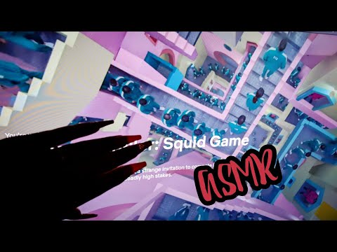 Squid Game ASMR ~ Netflix Tapping & Tracing Squid Game