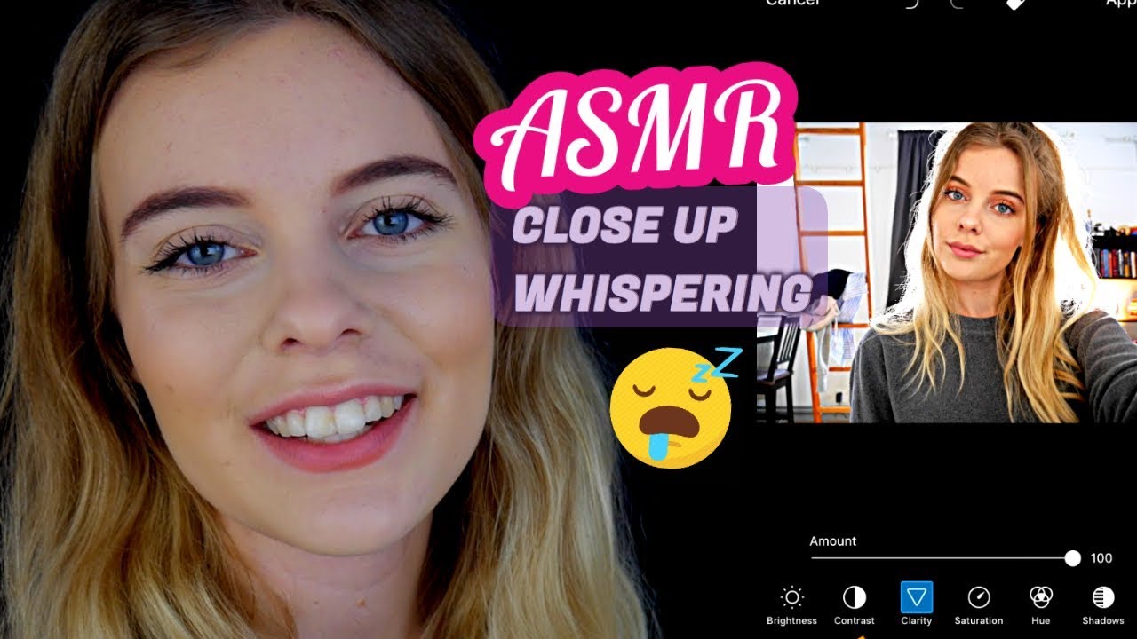 ASMR Tingly Close Up Whispering - How to PicsArt Tutorial