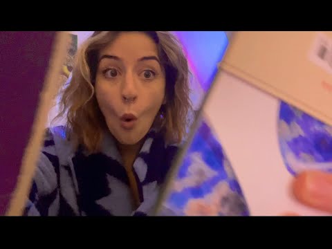 ASMR Spit Painting - Claustrophobia Trigger - fast and chaotic personal attention