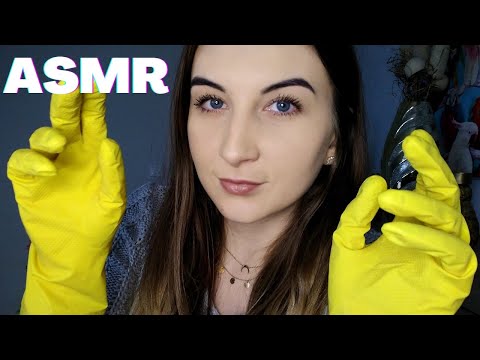 ASMR| **RUBBER GLOVES & MOUTH SOUNDS** WITH HAND MOVEMENTS