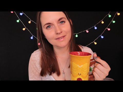 ASMR Soft Spoken Ramble (with Tapping and Scratching)