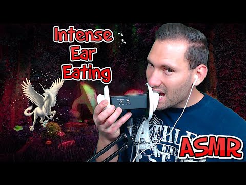 ASMR - Intense Ear Eating In The Enchanted Forest