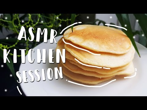 ASMR KITCHEN SESSION! ~ PANCAKES ~ Cooking sounds
