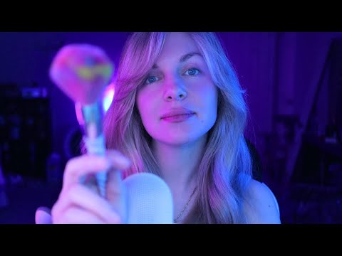 ASMR in a Rain Storm (Moody Lighting for Sleep, No Talking, Tapping, Thunder, Background ASMR)