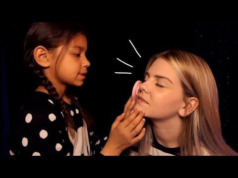 ASMR | Roleplay Maquillage & Cheveux par ma petite nièce 💜