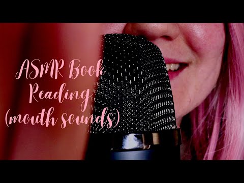Reading A Book for You (Breathing sounds, Mouth Sounds, Whispers, Inaudible) | ASMR Nordic Mistress