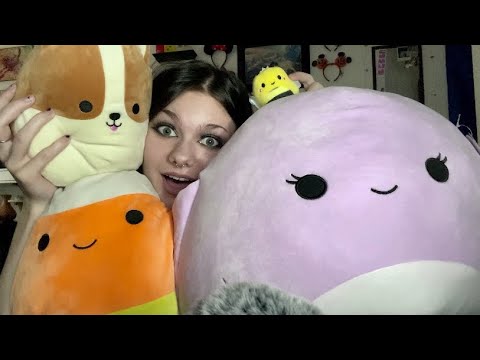 ASMR | Soft Triggers With My Squishmallow Collection 🧸