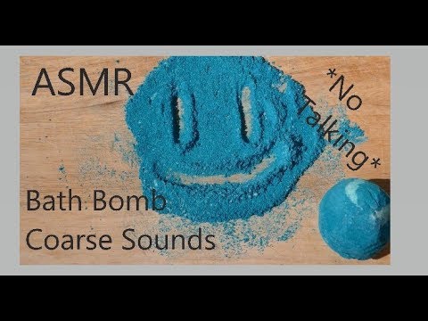 ASMR: Bath Bomb - Coarse/Hard Sounds *No Talking*