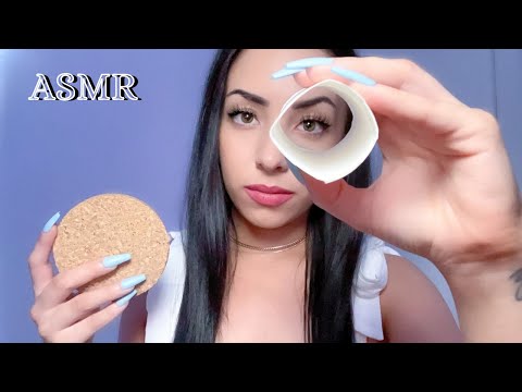 ASMR Extremely Relaxing Triggers - Hand sounds, cork tapping, leather sounds & more