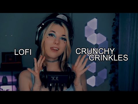 Crunchy Crinkle Sounds // Lofi ASMR