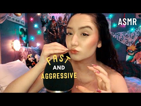 ASMR Fast & Aggressive EATING & SCRATCHING Your NEGATIVE ENERGY