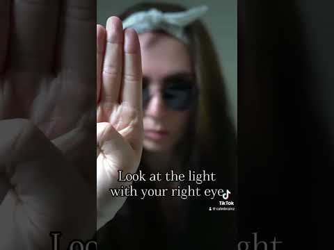 ASMR LIGHT TRIGGER - Covering your eye #asmrlighttriggers #asmrvisualtriggers #asmr #lighttriggers