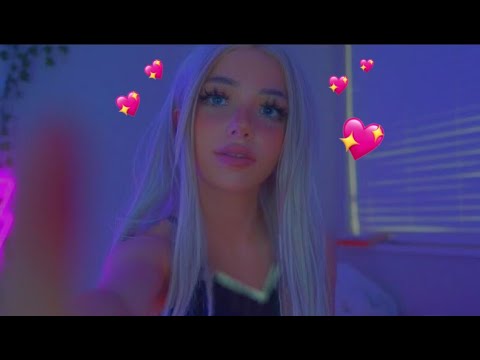 GIRLFRIEND SLEEPOVER ASMR | ROLEPLAY | PERSONAL ATTENTION | READING