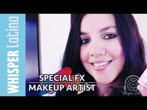 ASMR Make Up Artist Role Play | Special FX Werewolf Makeup!  Soft Spoken, Face Brushing.