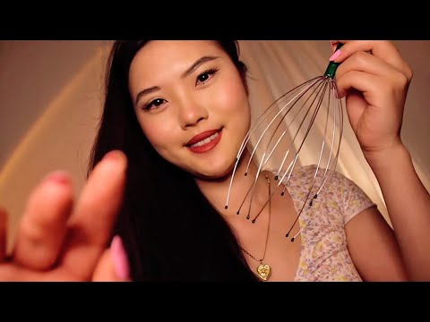 ASMR - Treating Your Headache Before Bedtime (Personal Attention)