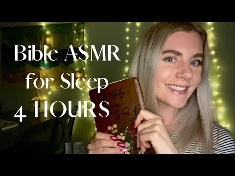 ASMR Bible Whispering for Sleep ~ Acts with Tingly Triggers ~ Over 4 Hours