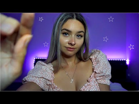 ASMR Fast and Aggressive Hand Movements | Relaxing Trigger Words & Mouth Sounds♡