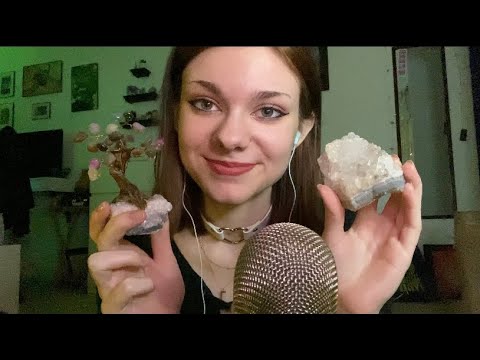 ASMR | Tapping on & Rambling About Crystals 💎