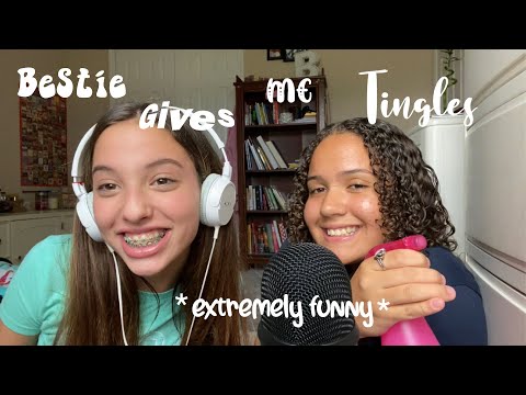 ASMR My Besties Tries To Give Me Tingles ✨