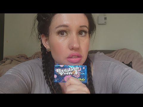 Psycho Mom Asmr RP Chews Gum Huge Bubbles 🫧 complains Alot