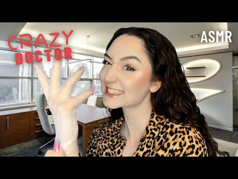 ASMR Crazy Doctor Checkup Roleplay (Personal Attention, Visuals)
