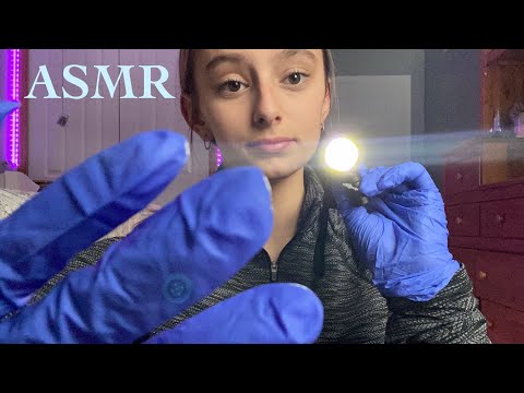 ASMR | Fast 5 Min Face Exam