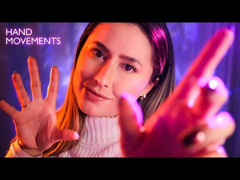 ASMR HAND MOVEMENTS and mouth sounds ✨ ASMR  visual triggers for sleep