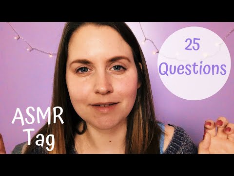 ASMR 🌸 25 Questions Tag (Whispered)