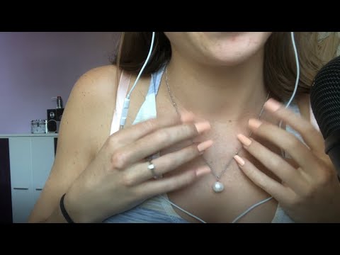 ASMR - Tapping on Jewelry and Skin Scratching💍💎