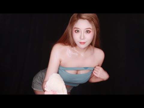 ASMR Hot Roommate Cool You Down In Summer Night Role Play