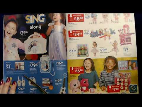 ASMR | 2019 Holiday Toy Catalog Show & Tell (Soft Spoken)
