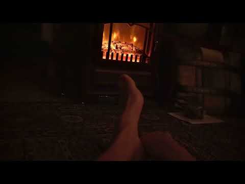 ASMR cozy Feet by the fireside