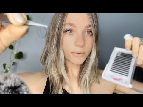 ASMR| Doing Your Eyelash Extensions 🪄(Personal Attention, Close Whisper)